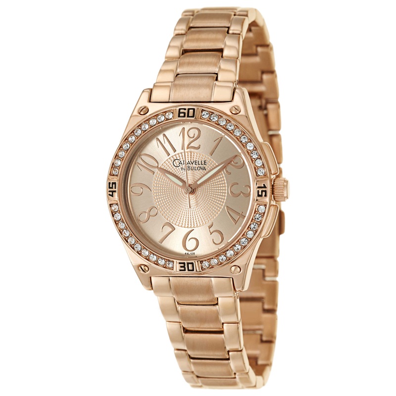 Caravelle Crystal 44L108 Women's Watch