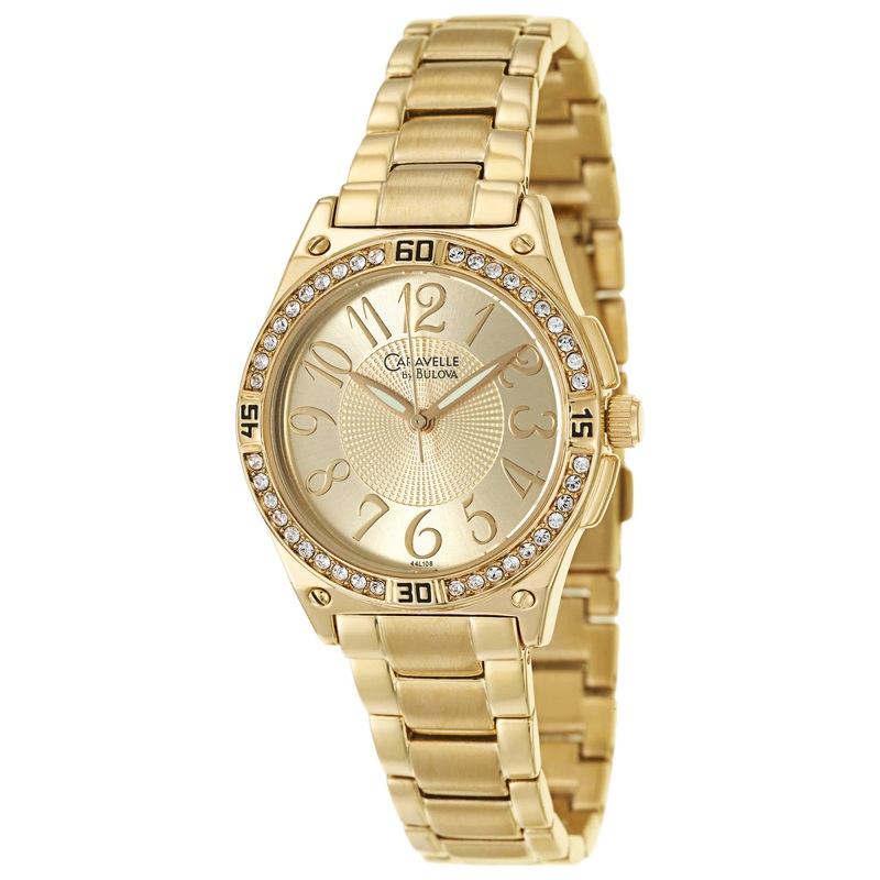 Caravelle Crystal 44L109 Women's Watch