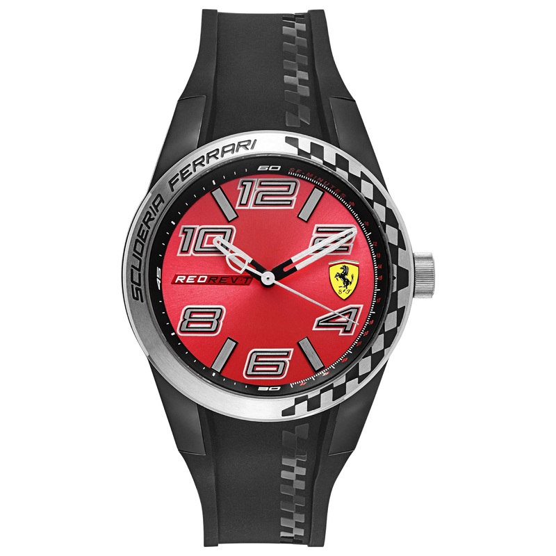 Ferrari Red Rev T Men's Quartz Watch 830335