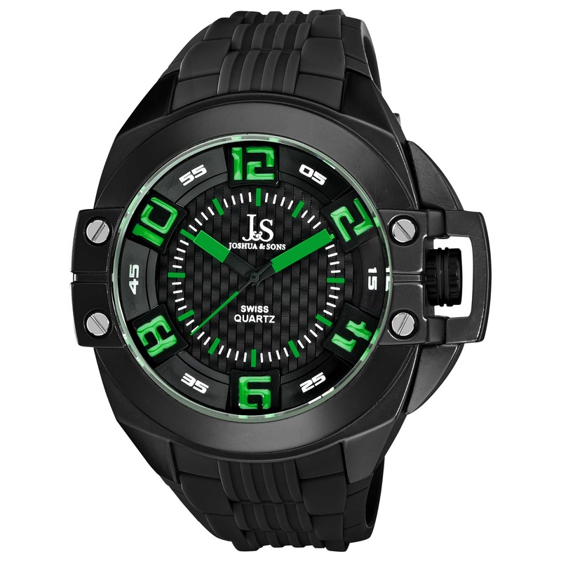 Joshua & Sons Men's Quartz Watch JS-39-BK