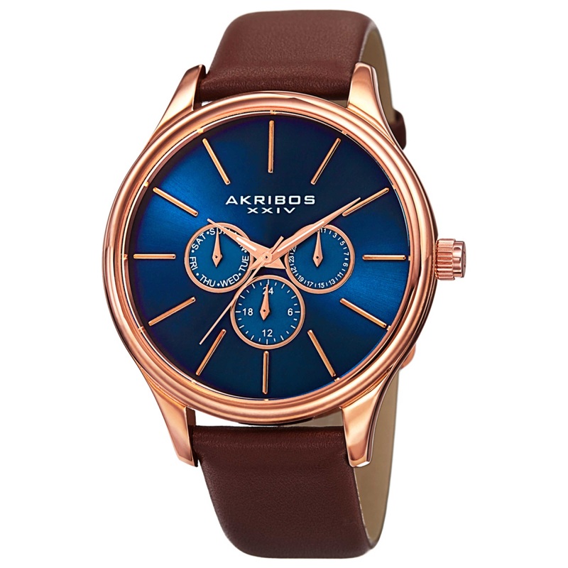 Akribos Xxiv Men's Watch AK870RGBU