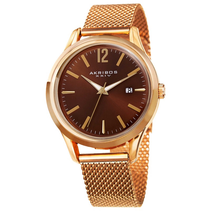 Akribos Xxiv Men's Watch AK920YGBR