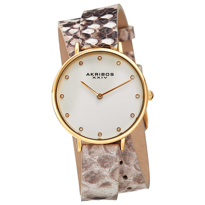 Akribos Xxiv Women's Watch AK923YGGY