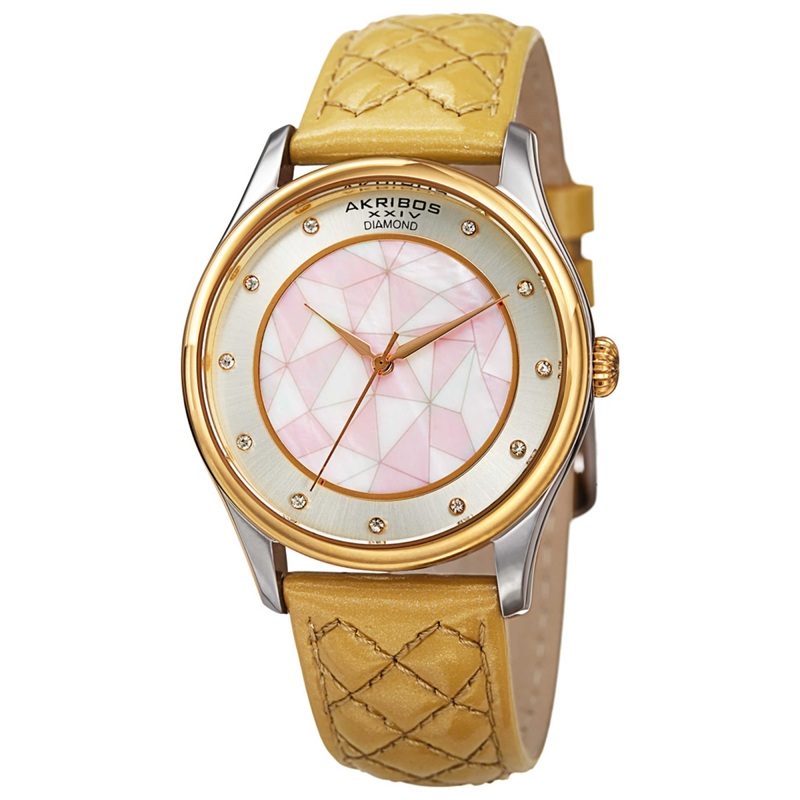 Akribos Xxiv Women's Watch AK925GLD