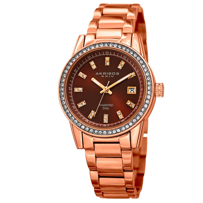 Akribos Xxiv Women's Watch AK928RGBR