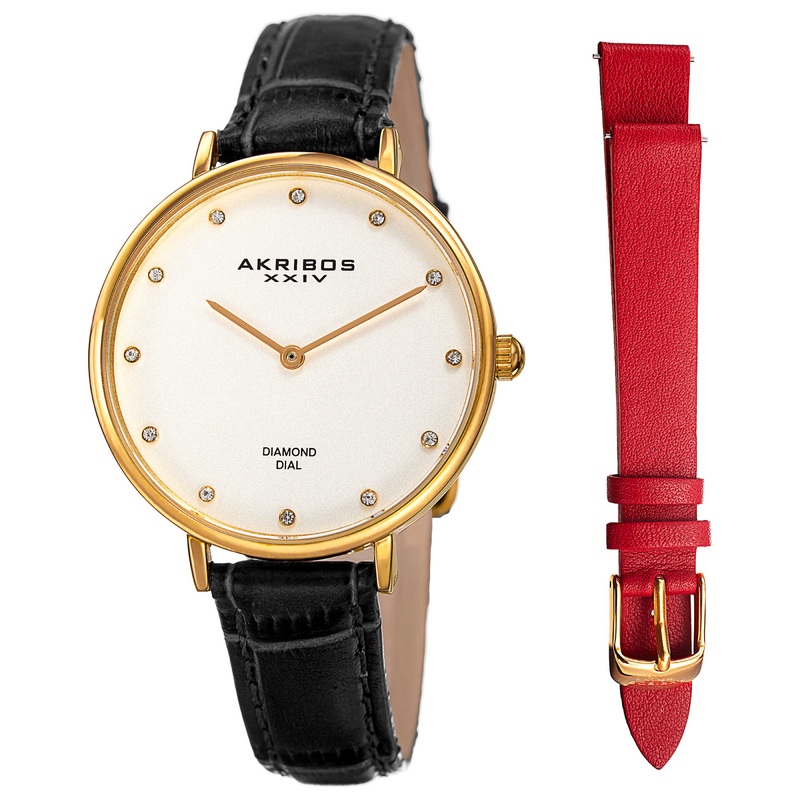 Akribos Xxiv Women's Watch AK933YG-BX