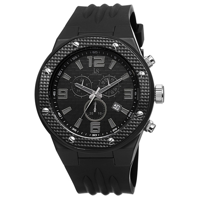Joshua & Sons Men's Quartz Watch JS62BK