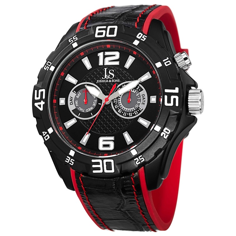 Joshua & Sons Men's Quartz Watch JS79RD
