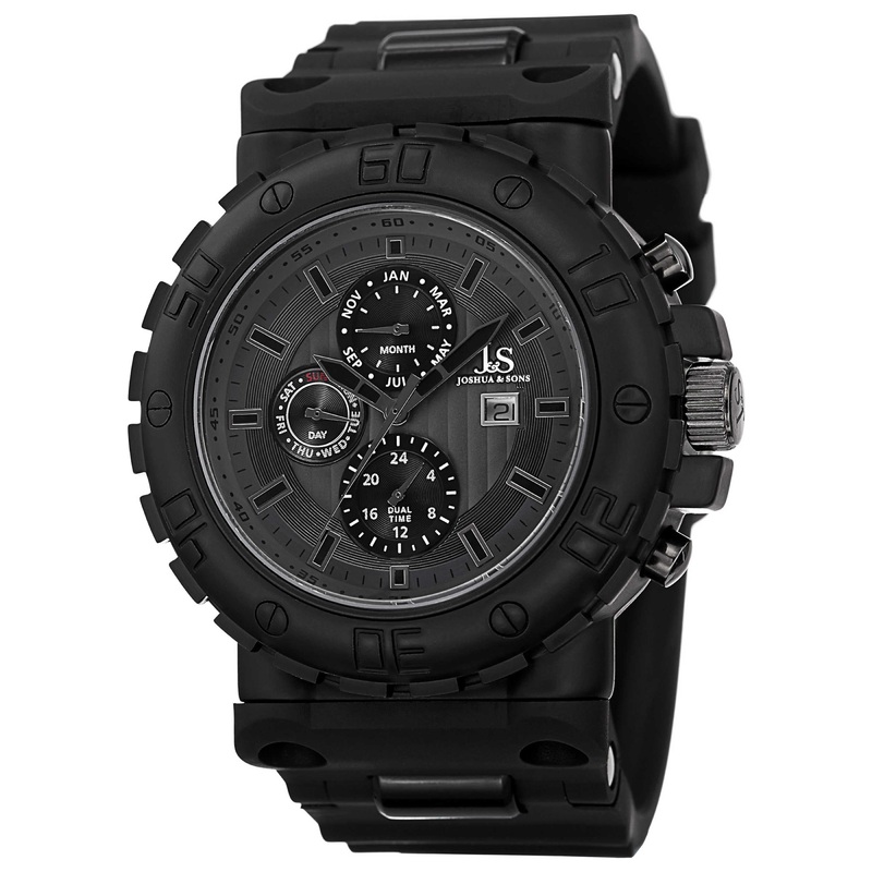Joshua & Sons Men's Quartz Watch JS89BK
