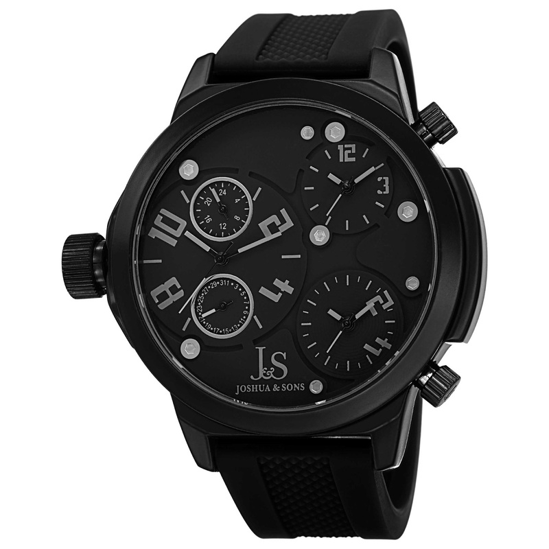 Joshua & Sons Men's Watch JS-40-BK