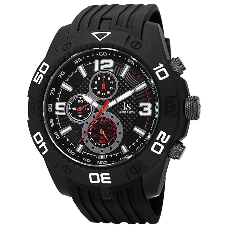 Joshua & Sons Men's Watch JS92BK
