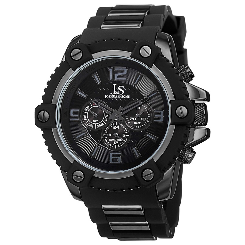 Joshua & Sons Men's Watch JS94BK