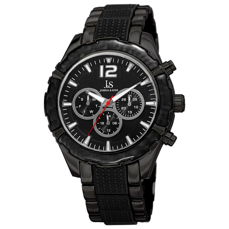 Joshua & Sons Men's Watch JS98BK