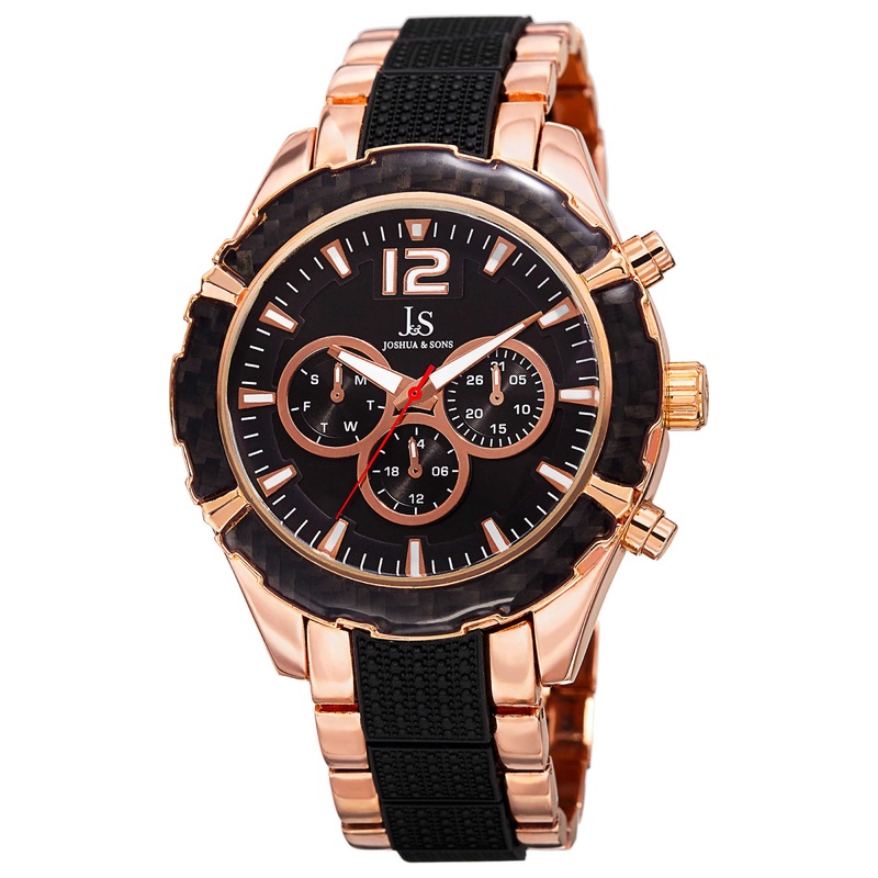 Joshua & Sons Men's Watch JS98RGB