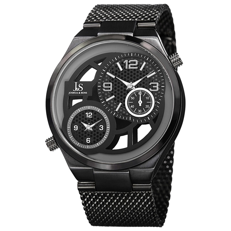 Joshua & Sons Men's Watch JX111BK