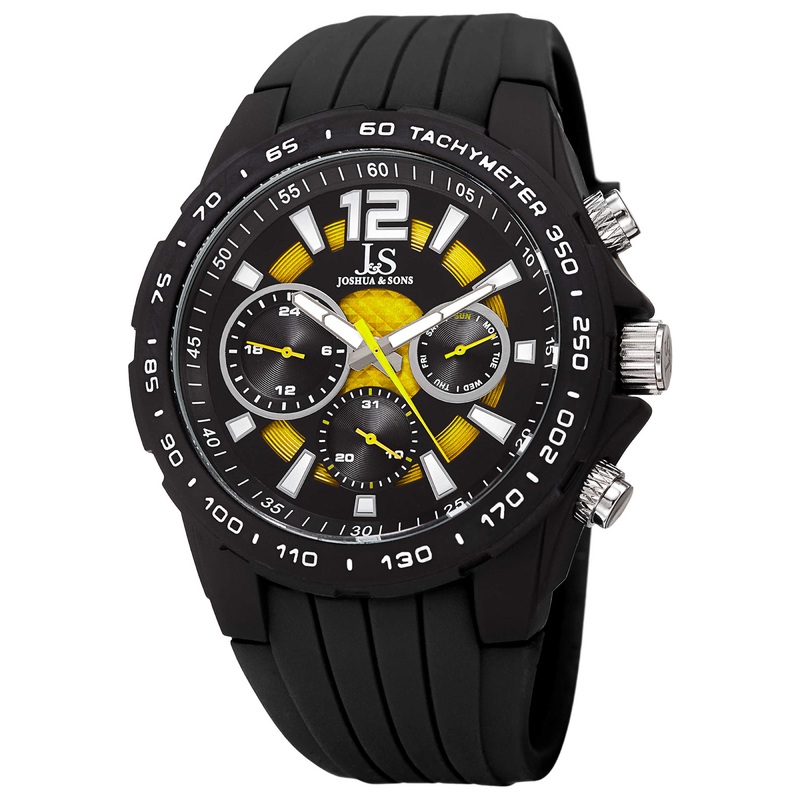Joshua & Sons Men's Watch JX126BKYL