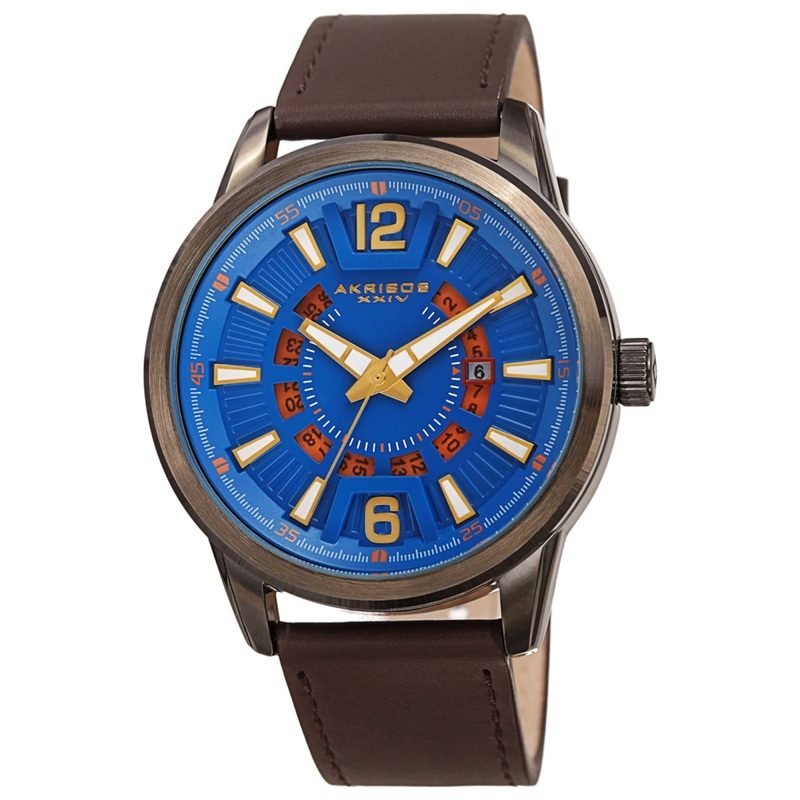 Akribos Xxiv Men's Watch AK1079BUBR