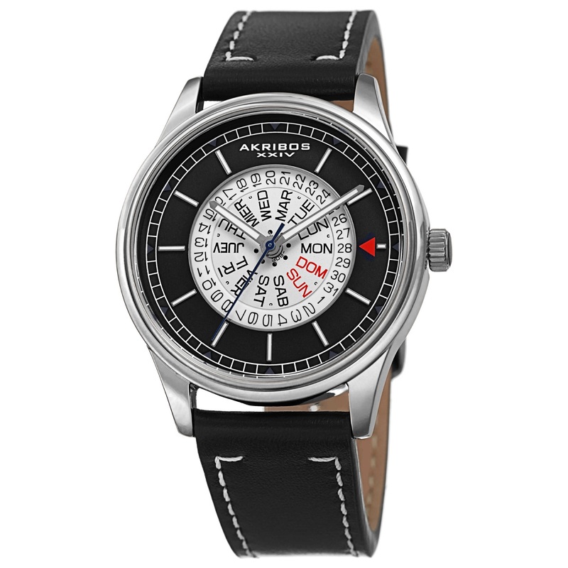 Akribos Xxiv Men's Watch AK1126SSBK