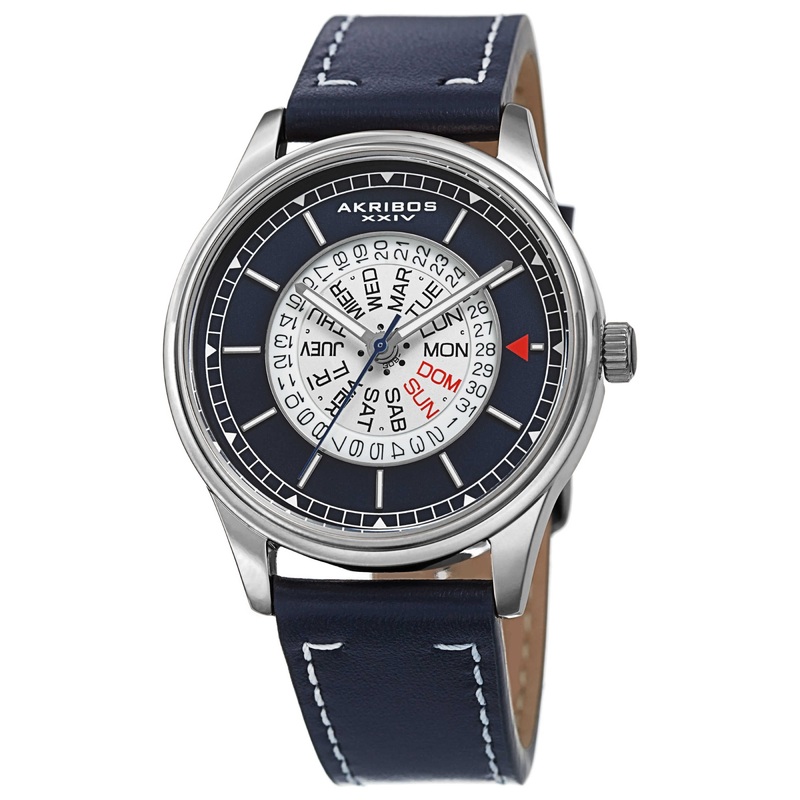 Akribos Xxiv Men's Watch AK1126SSBU
