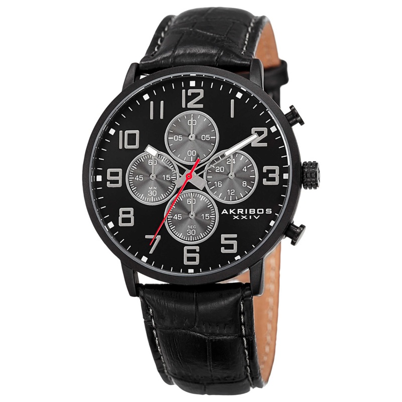 Akribos Xxiv Men's Watch AK854BK