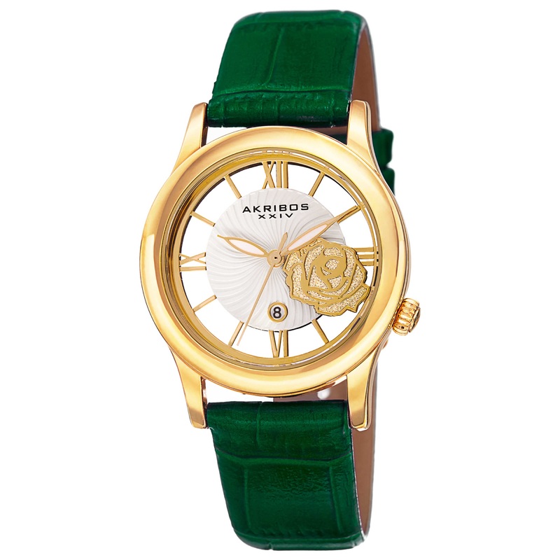 Akribos Xxiv Women's Watch AK837GN