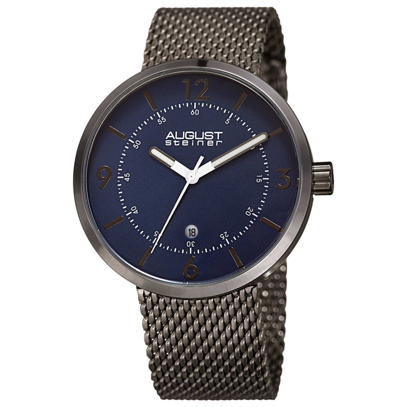 August Steiner Men's Watch AS8204GNBU