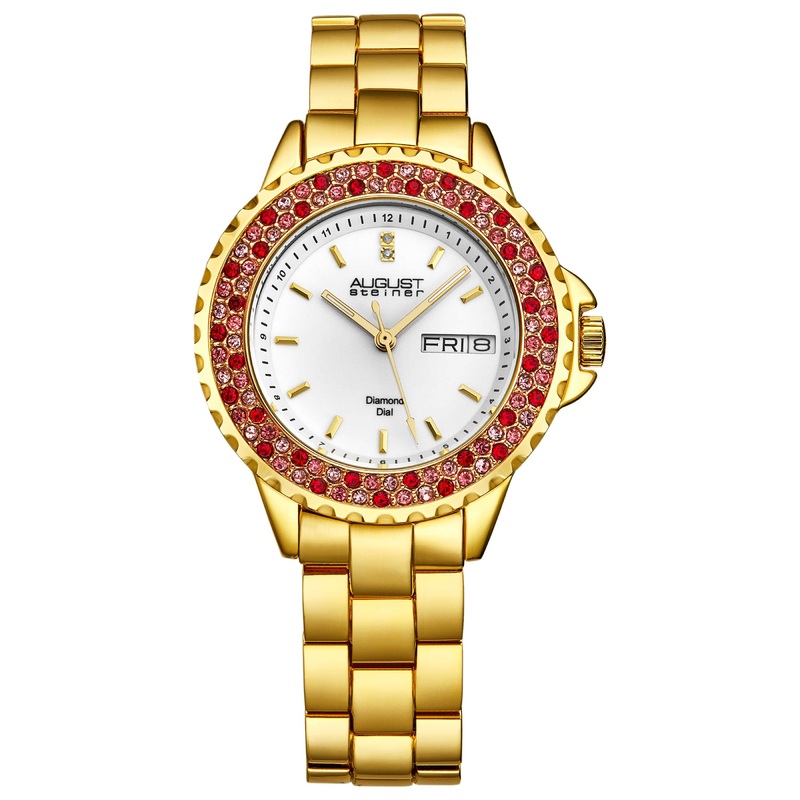 August Steiner Women's Watch AS8297YGR