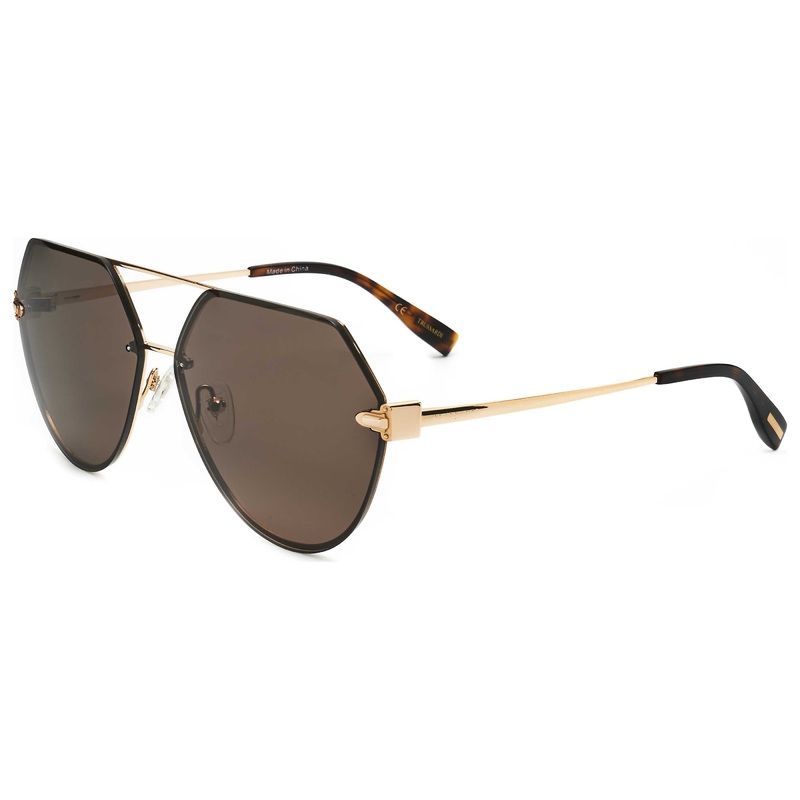 Trussardi Unisex Sunglasses STR454FL-004AS-63