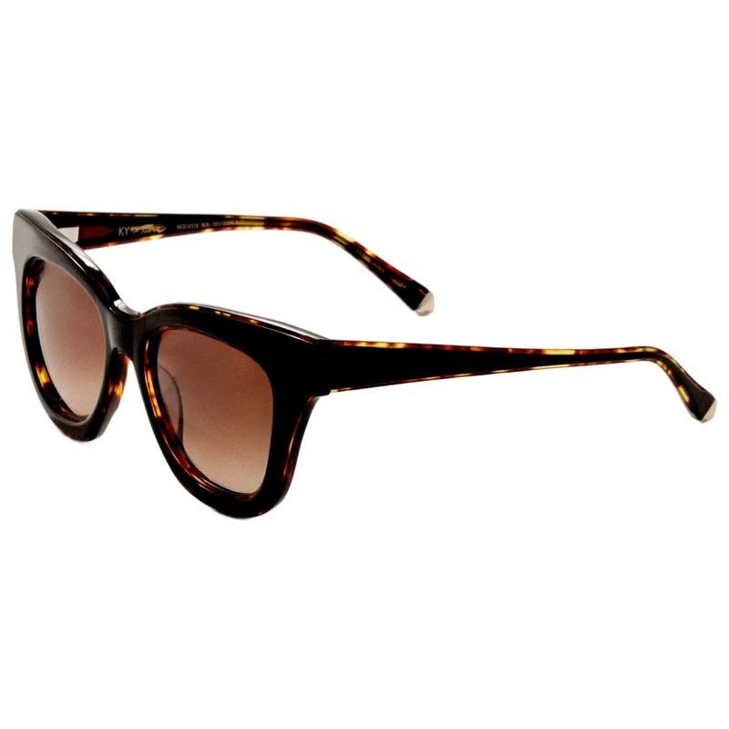 Kate Young Women's Sunglasses K518-BLK-50