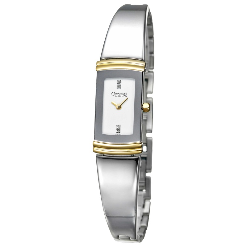 Caravelle Diamond 45P103  Women's  Quartz Watch
