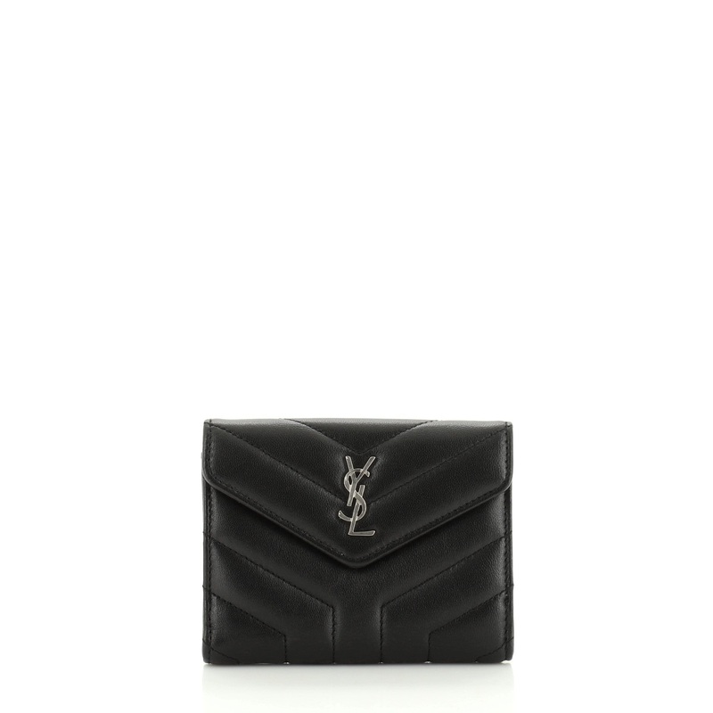Loulou Wallet Matelasse Chevron Leather Small S744816743450