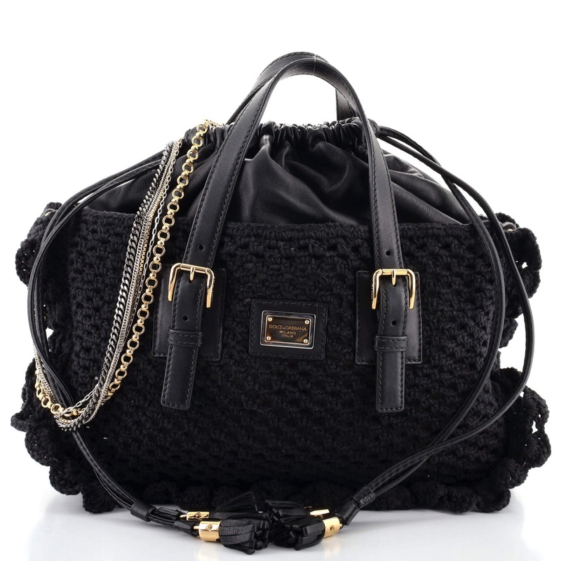 Miss Helen Tote Crochet East West S744816576733
