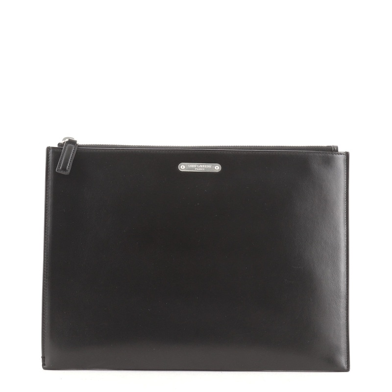 Zip Pouch Leather Medium S744816645933