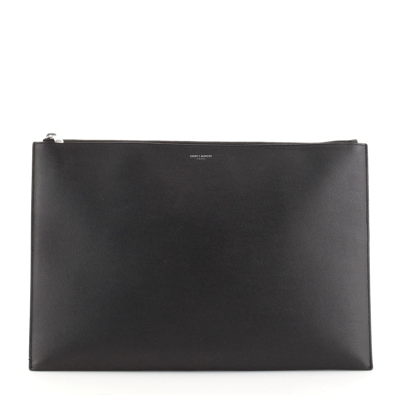 Zipped Document Holder Leather Large S744816598767
